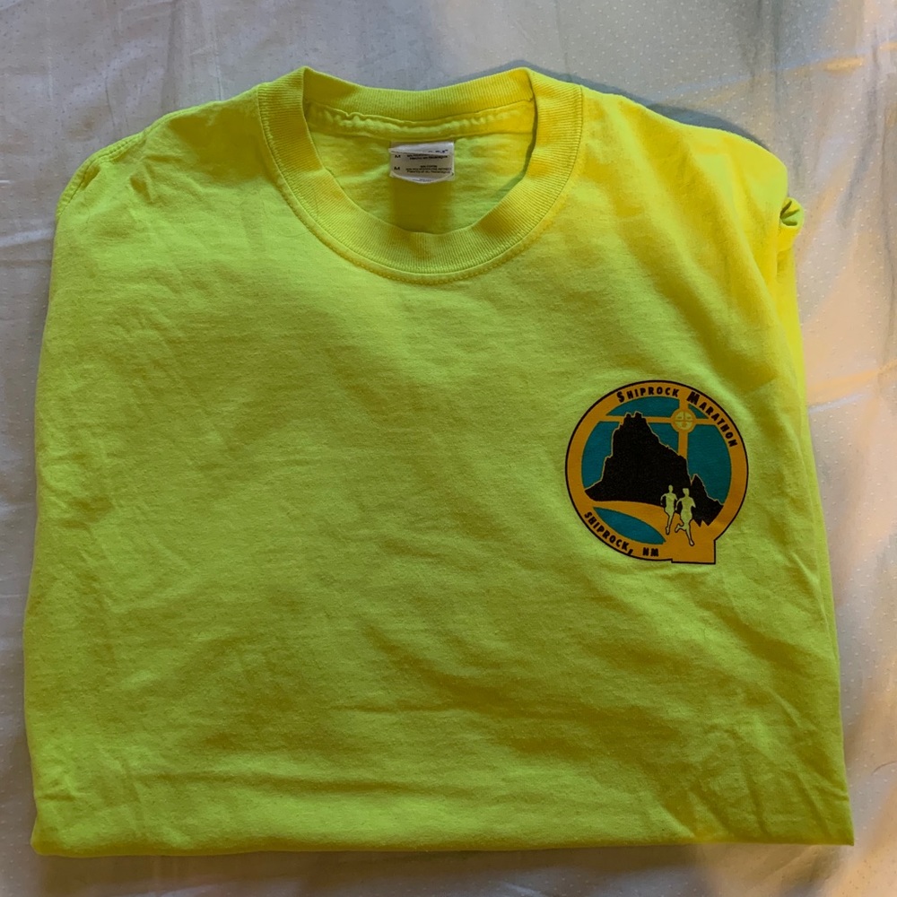 Shiprock marathon tee shirt